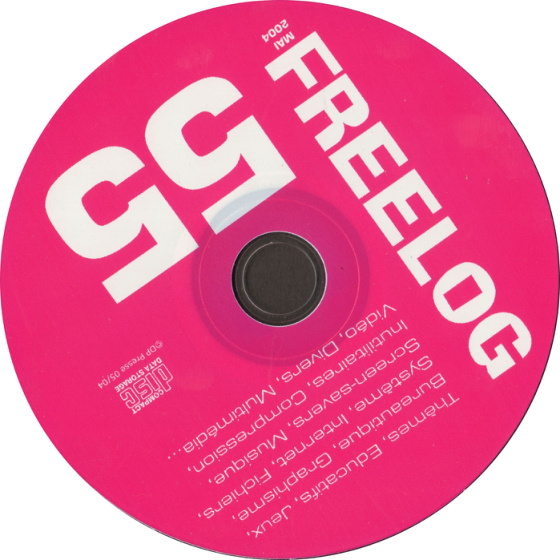 Première page de freelog numerocd055