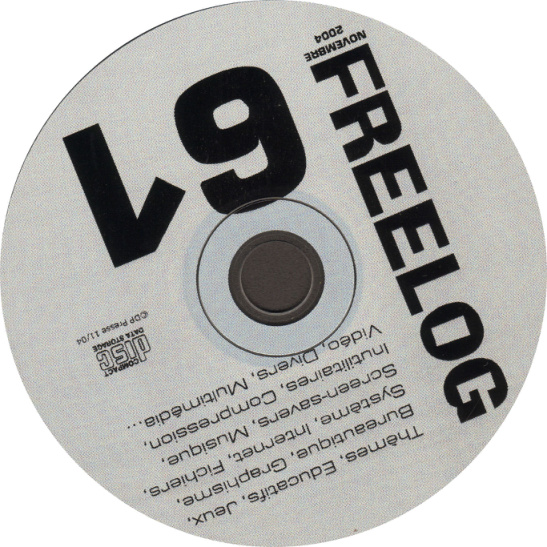Première page de freelog numerocd061