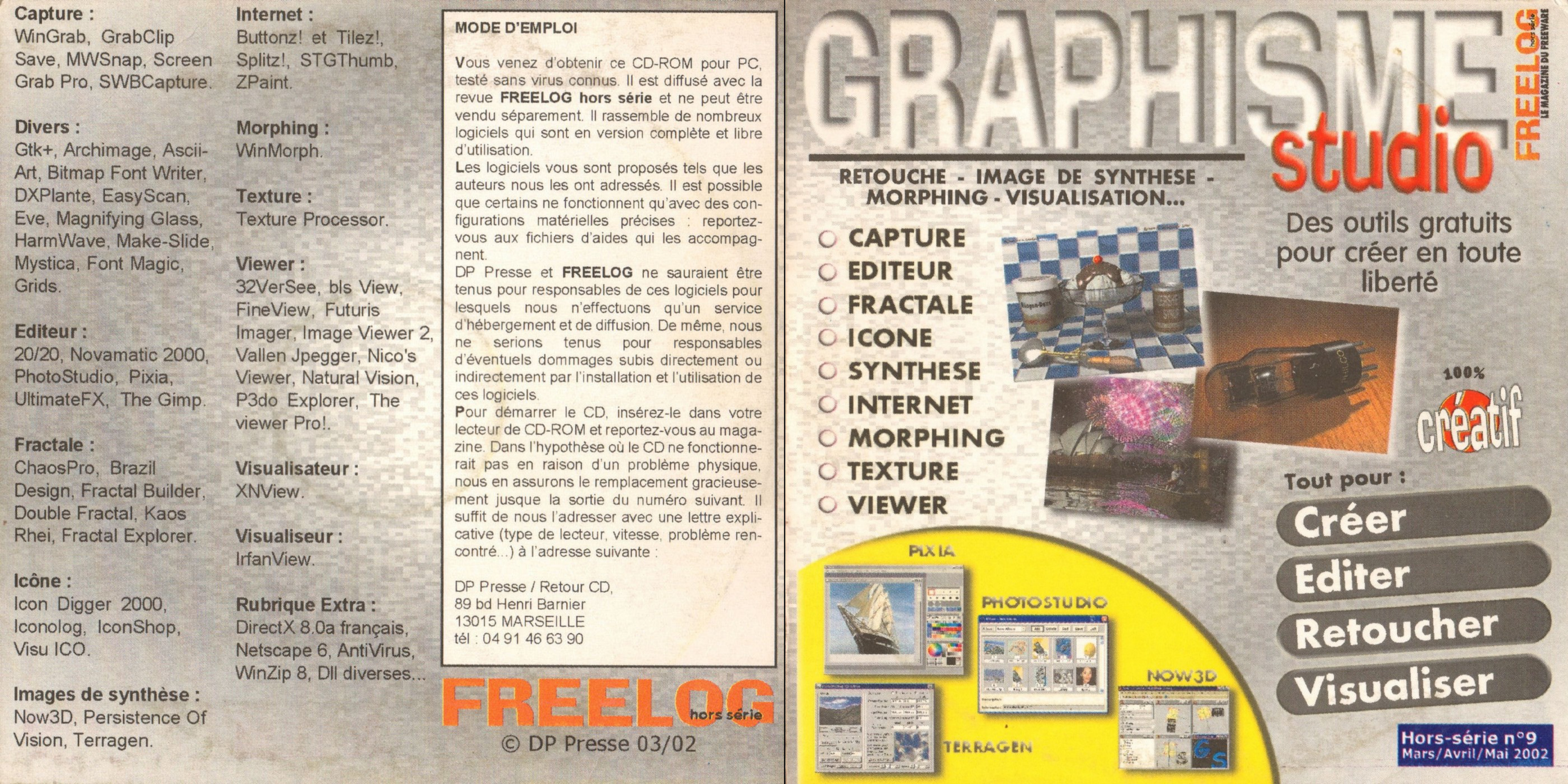 Première page de freelog numerohscd09