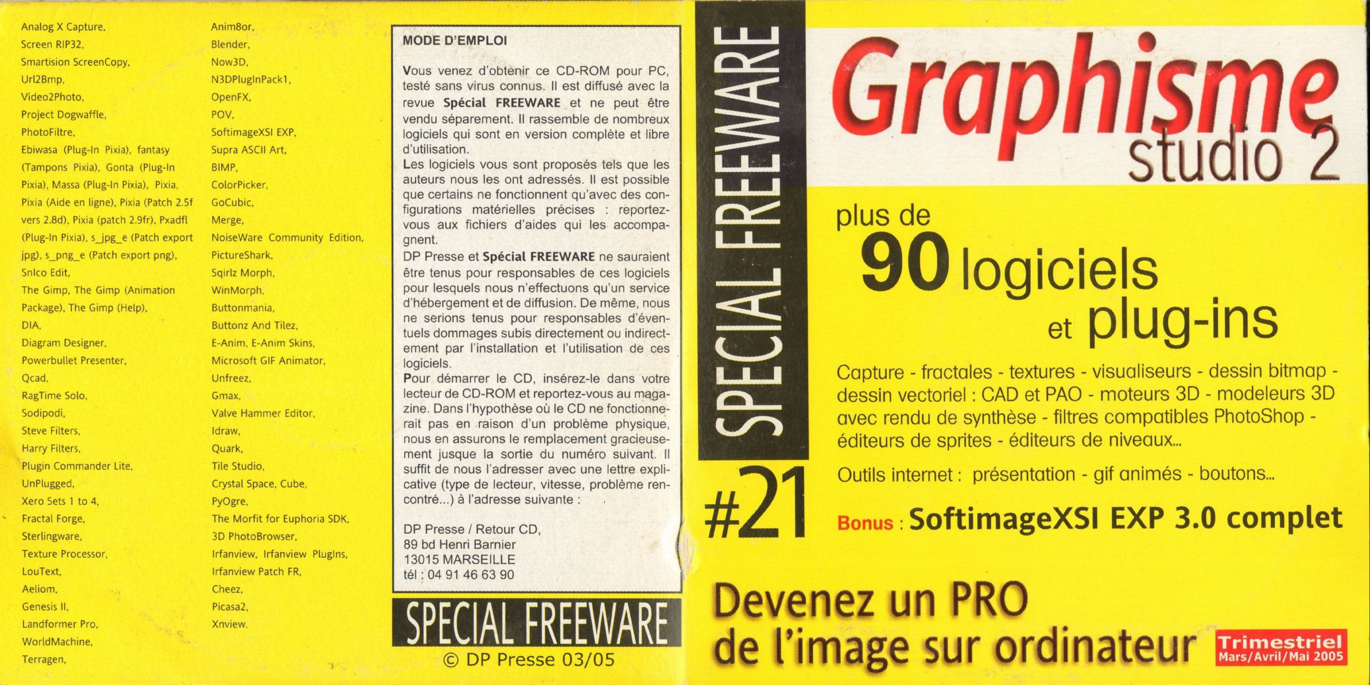 Première page de freelog numerohscd21