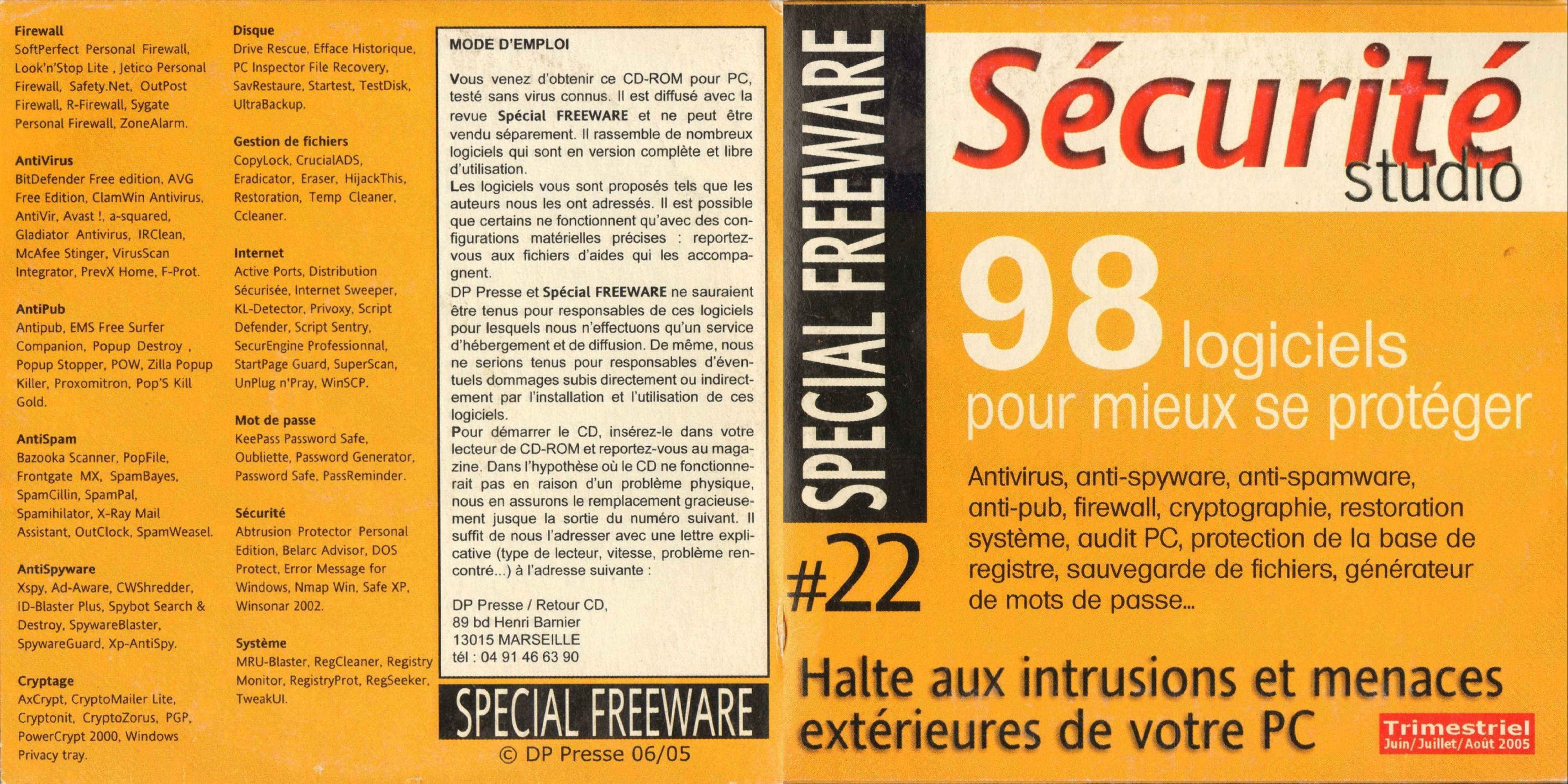 Première page de freelog numerohscd22