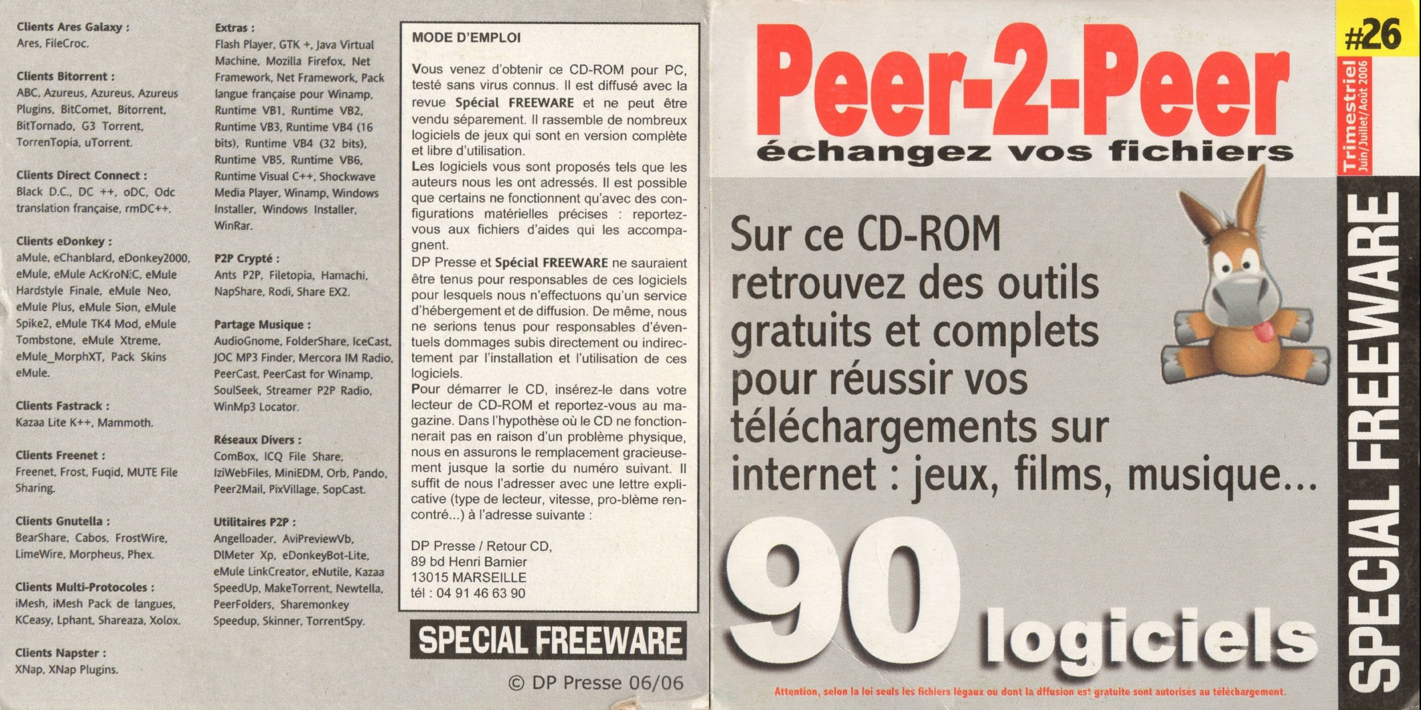 Première page de freelog numerohscd26