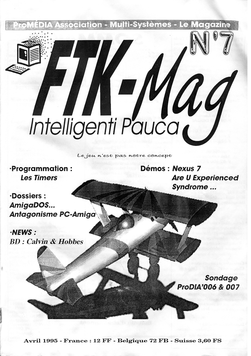 Première page de ftkmag numero07