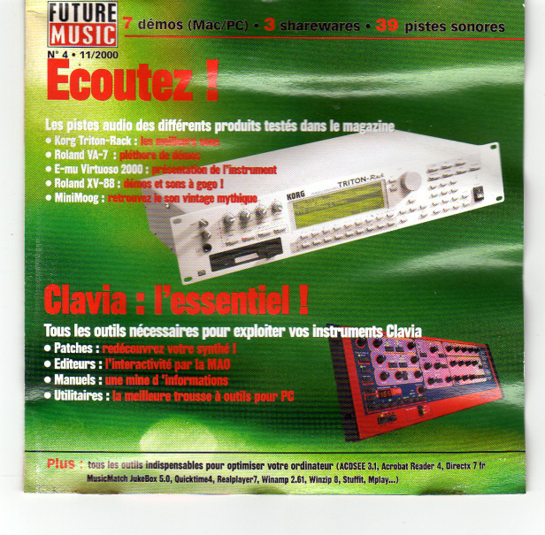 Première page de futuremusic numerocd04