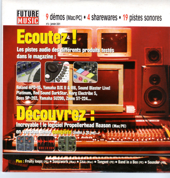 Première page de futuremusic numerocd06