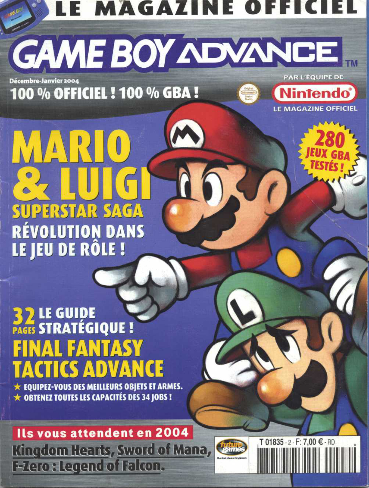 Première page de gameboyadvance numero02