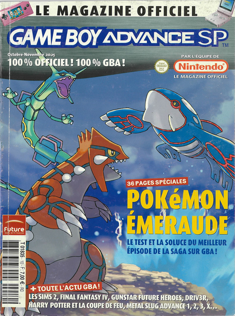 Première page de gameboyadvance numero10