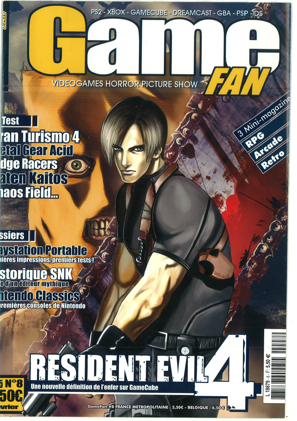 Première page de gamefan numero08