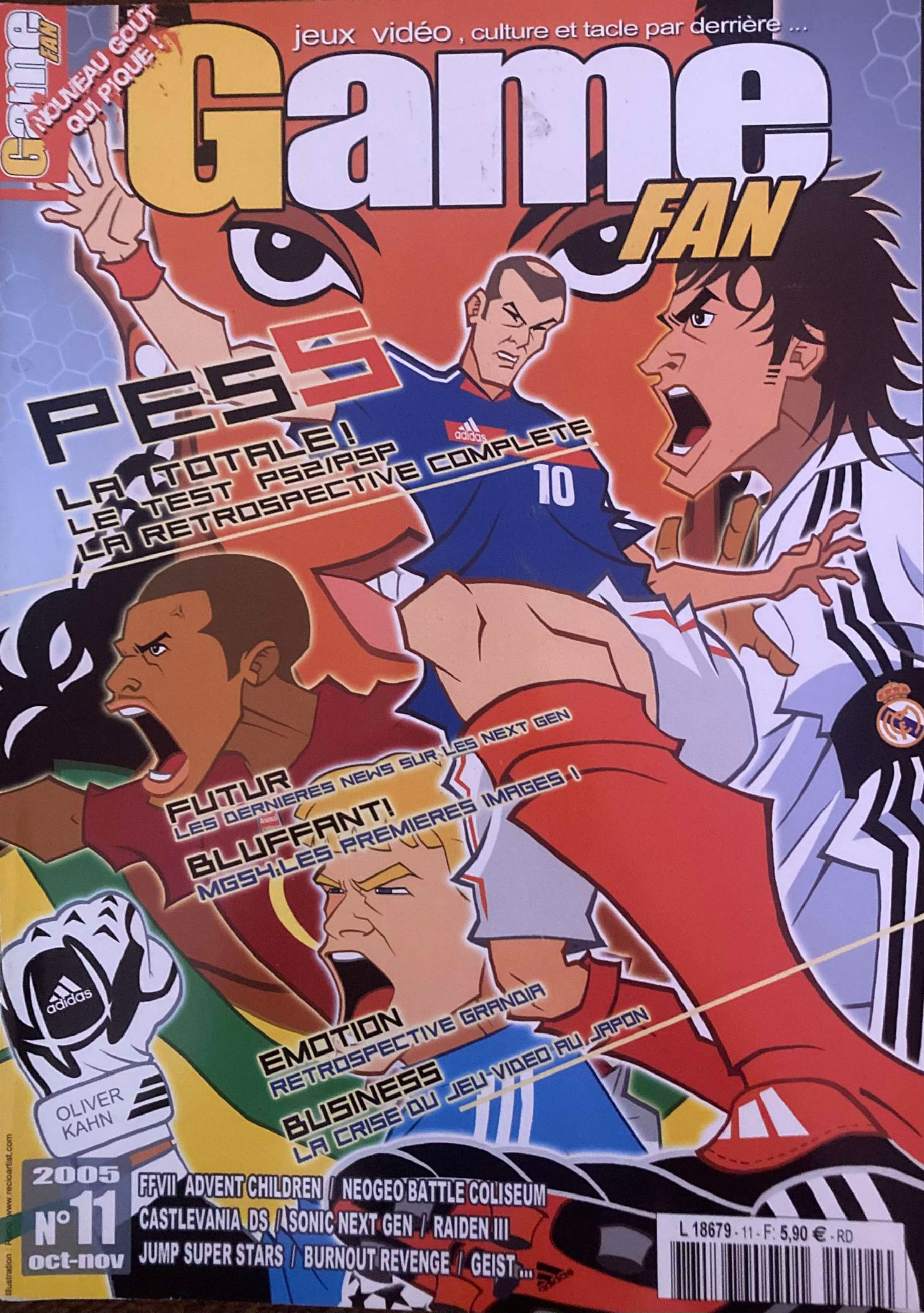Première page de gamefan numero11