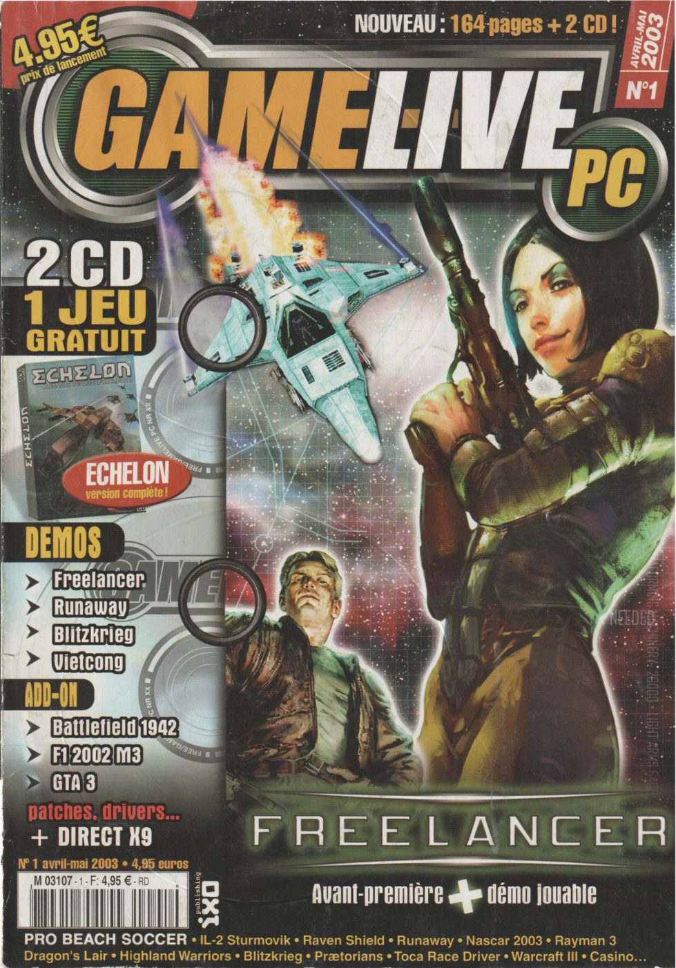 Première page de gamelivepc numero01