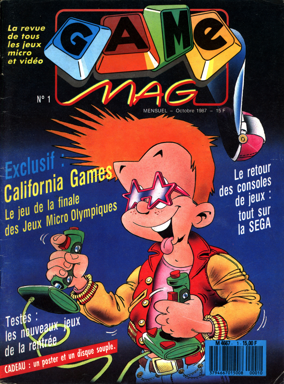 Première page de gamemag numero01