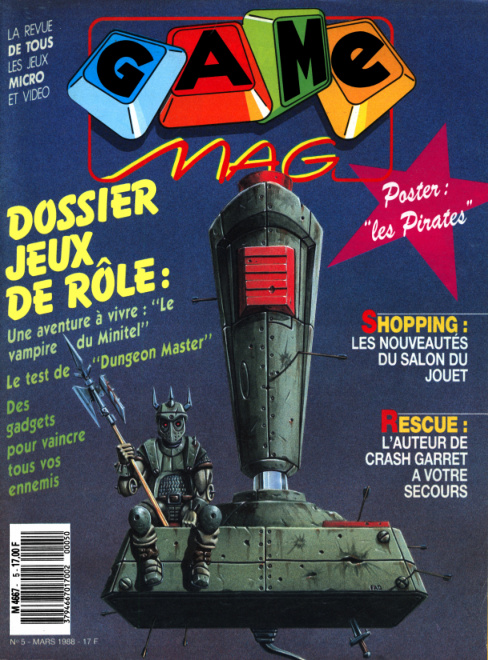 Première page de gamemag numero05