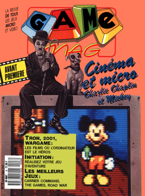 Première page de gamemag numero08