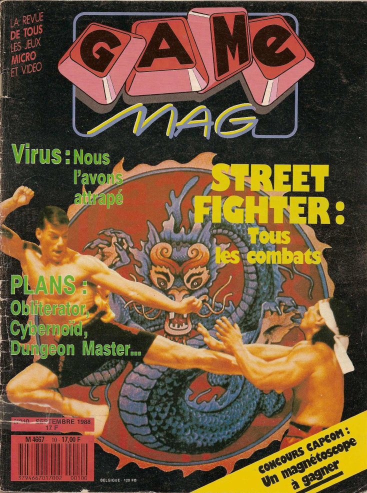 Première page de gamemag numero10