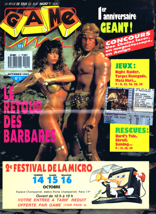 Première page de gamemag numero11