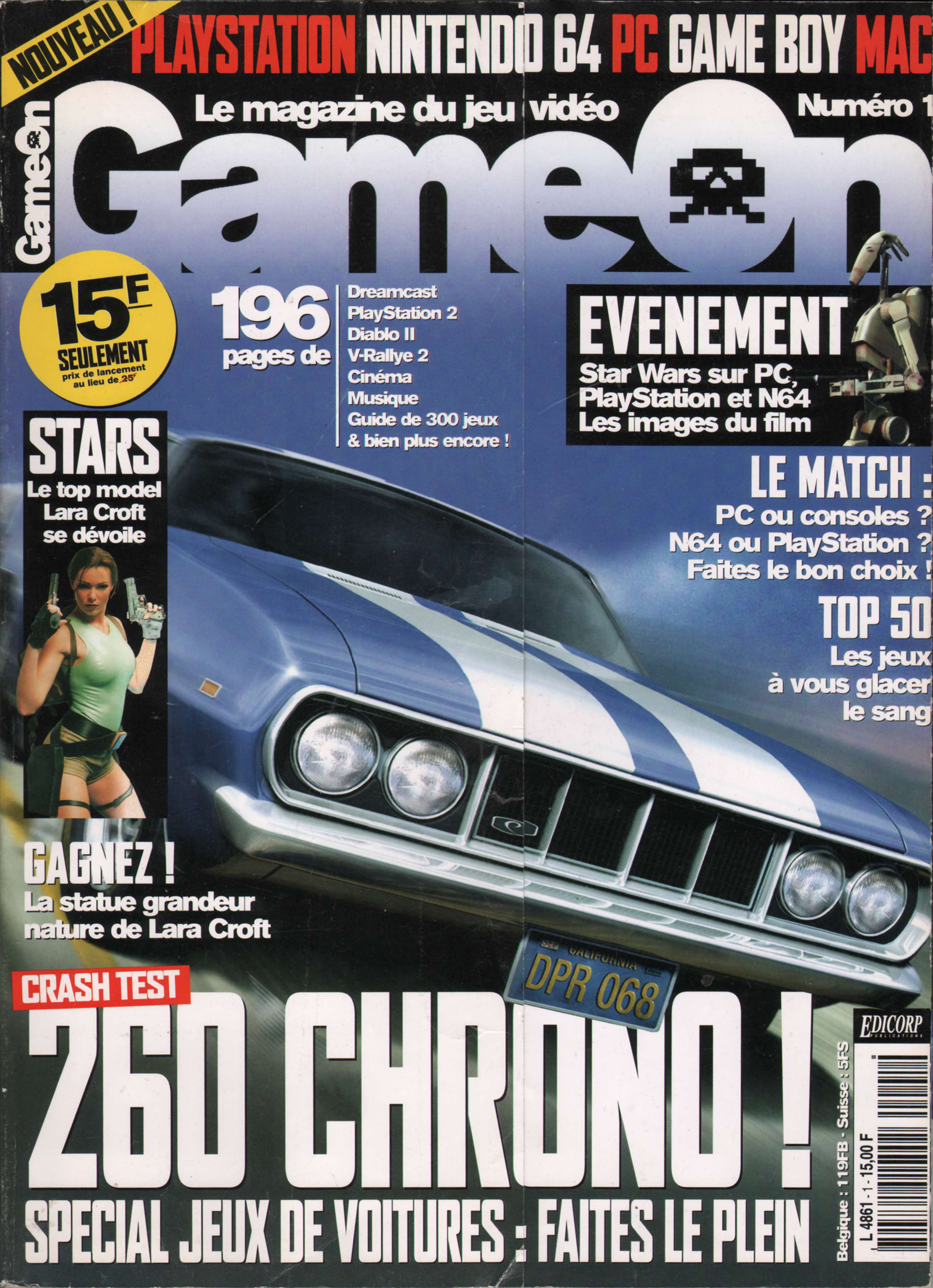 Première page de gameon numero01