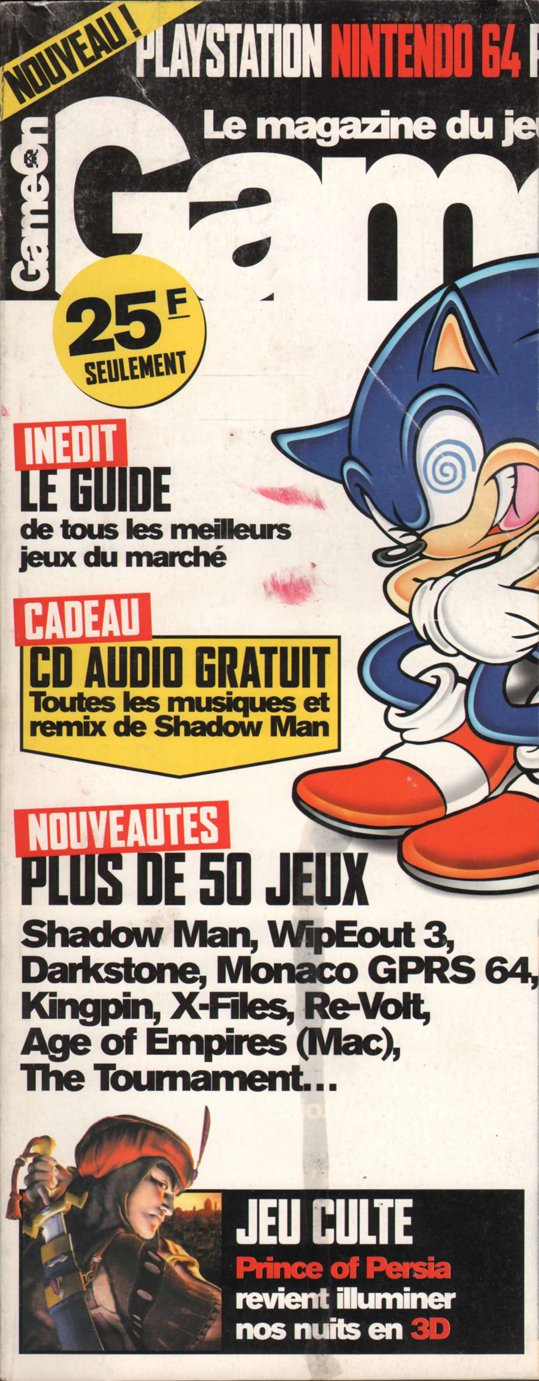 Première page de gameon numero03