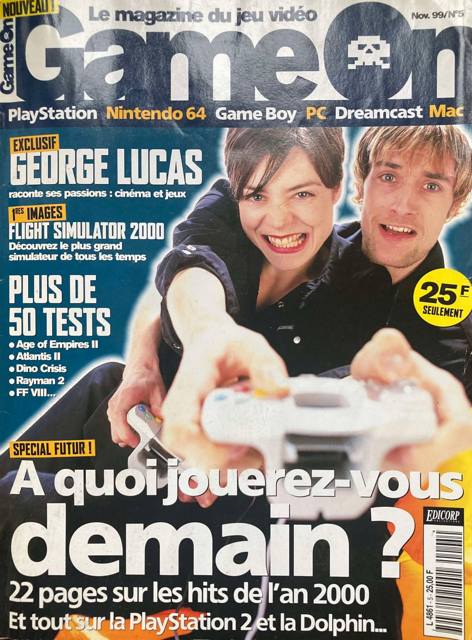 Première page de gameon numero05