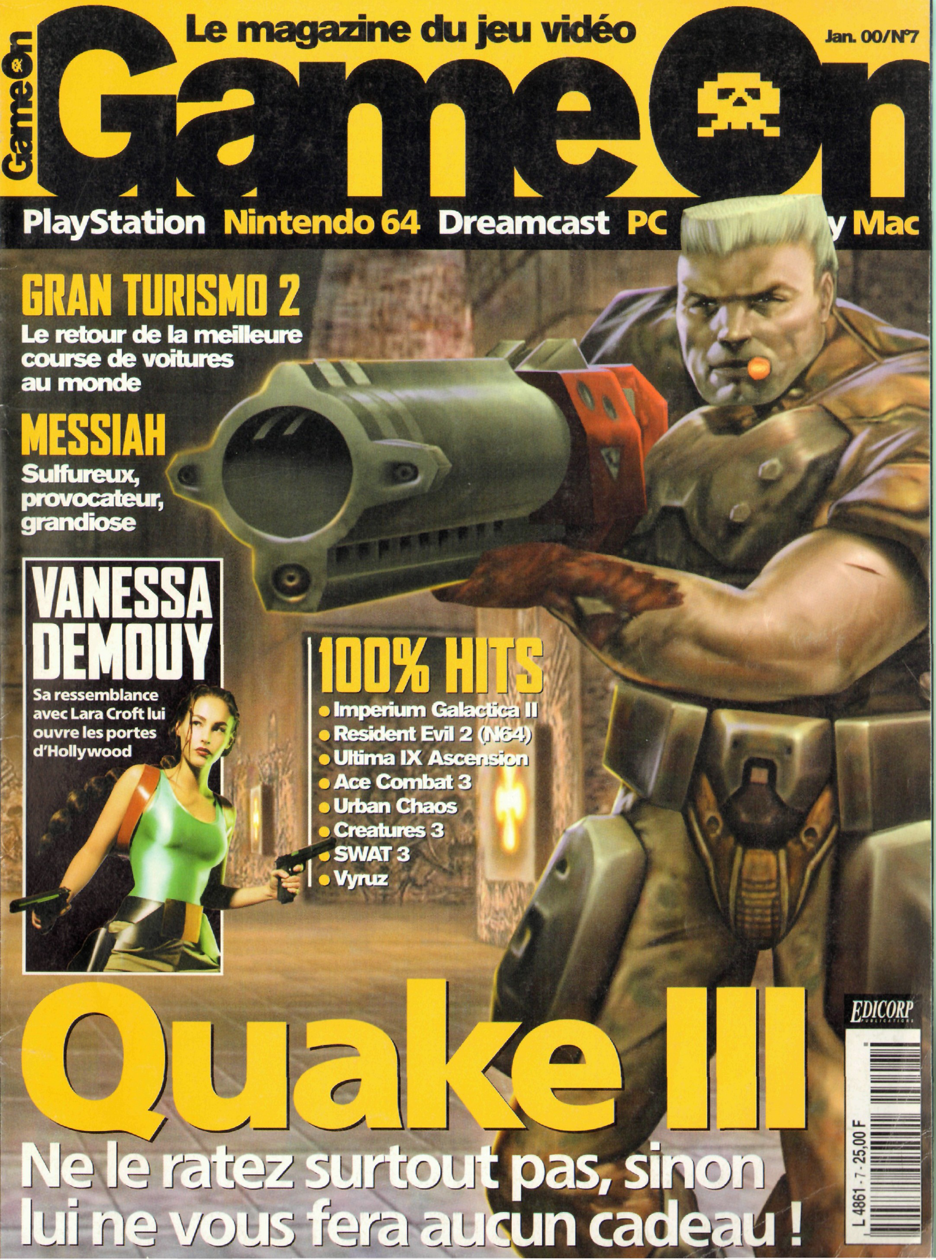 Première page de gameon numero07