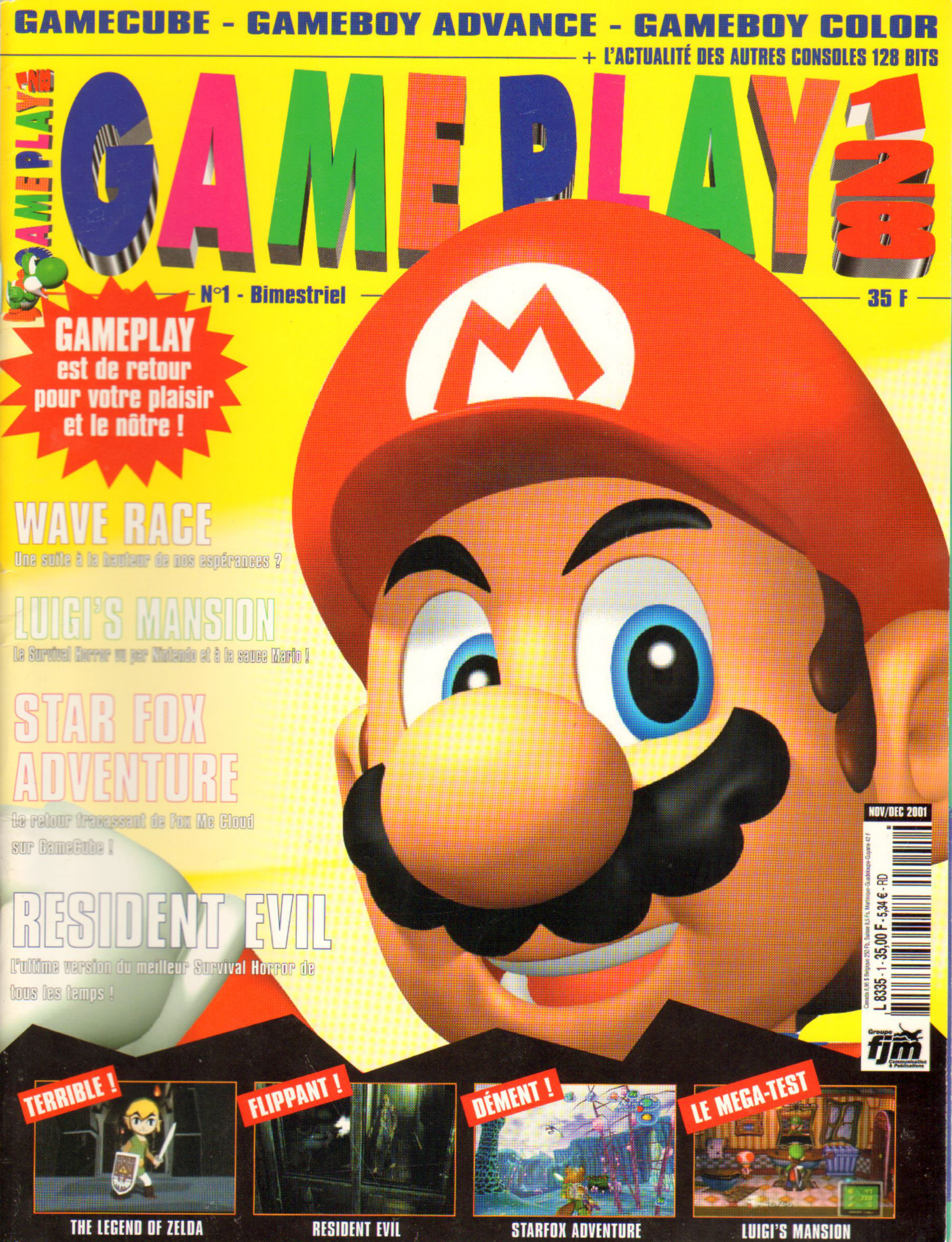 Première page de gameplay128 numero01