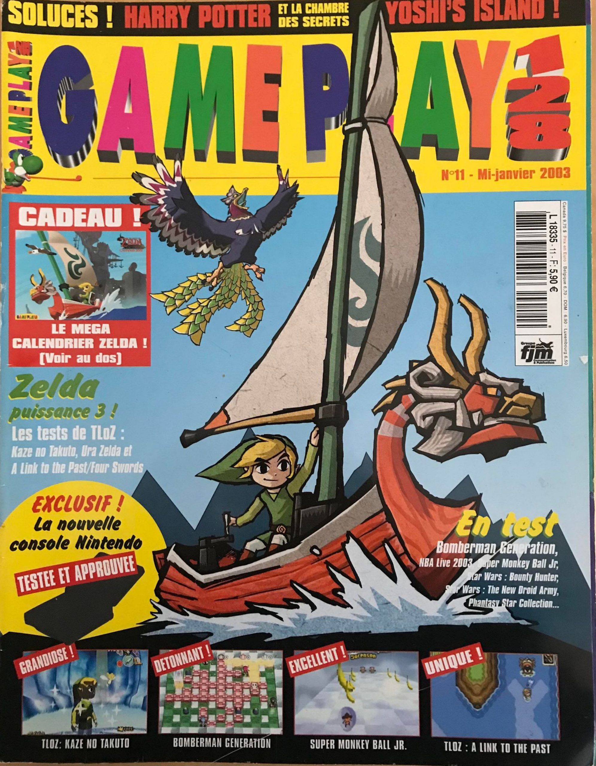Première page de gameplay128 numero11