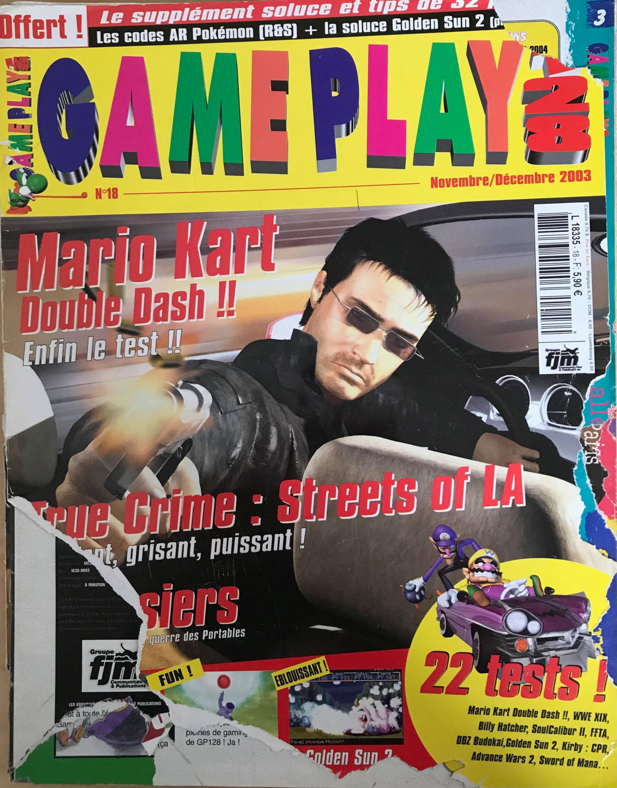 Première page de gameplay128 numero18