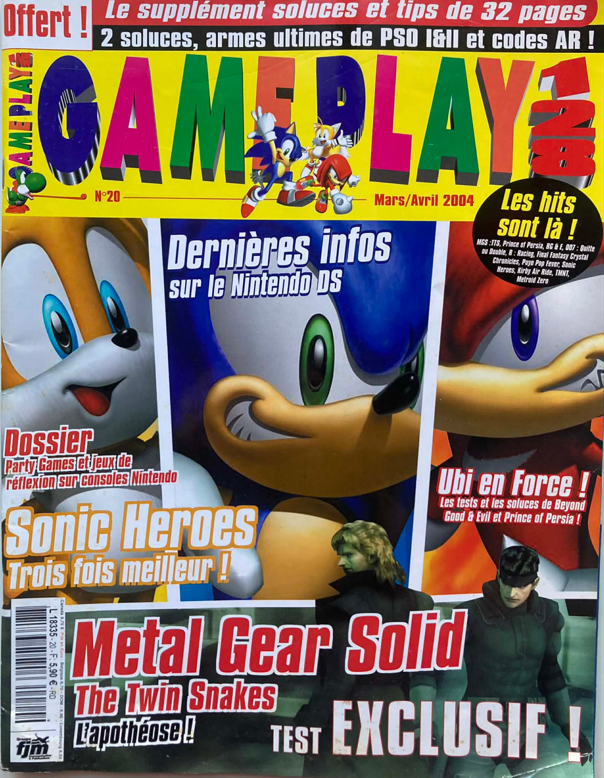 Première page de gameplay128 numero20