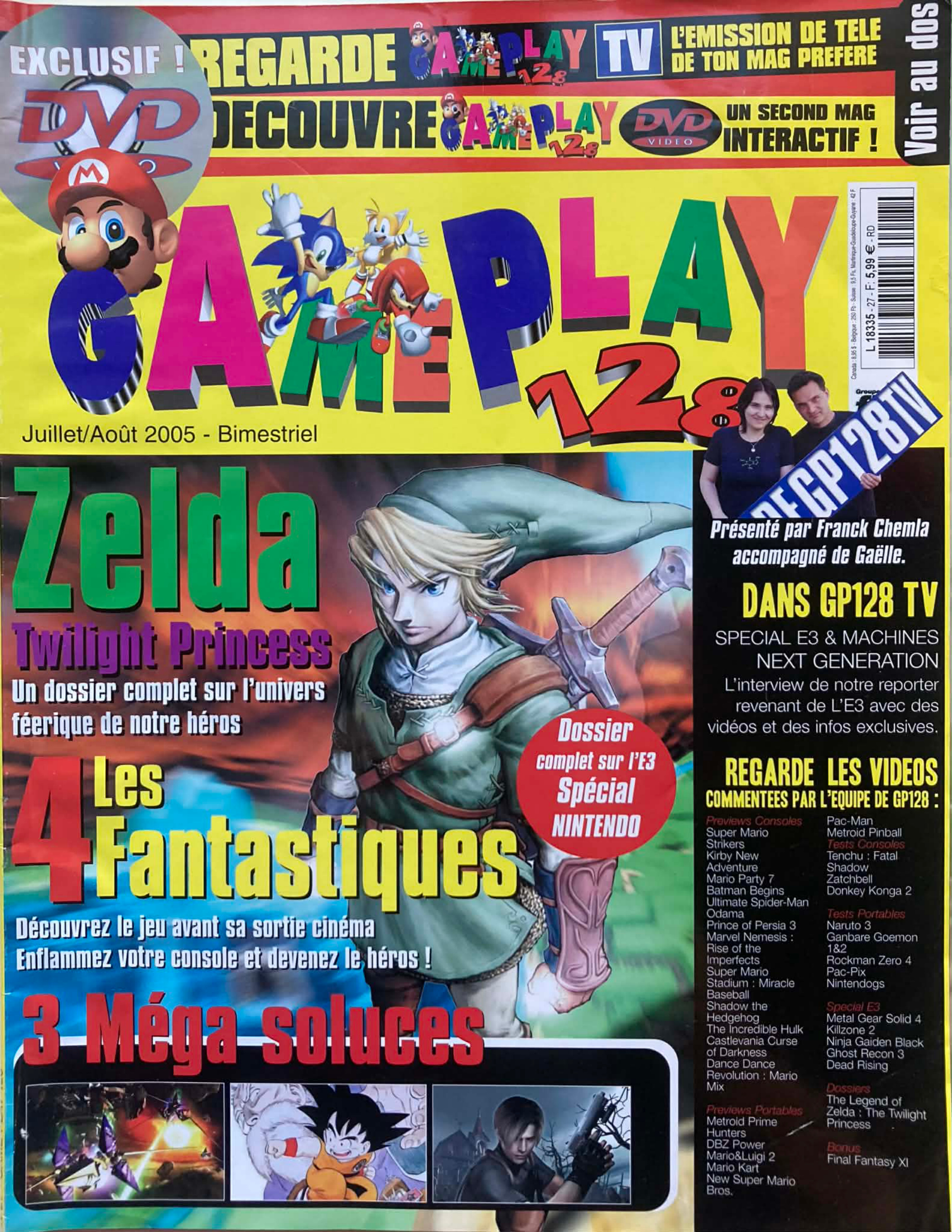 Première page de gameplay128 numero27