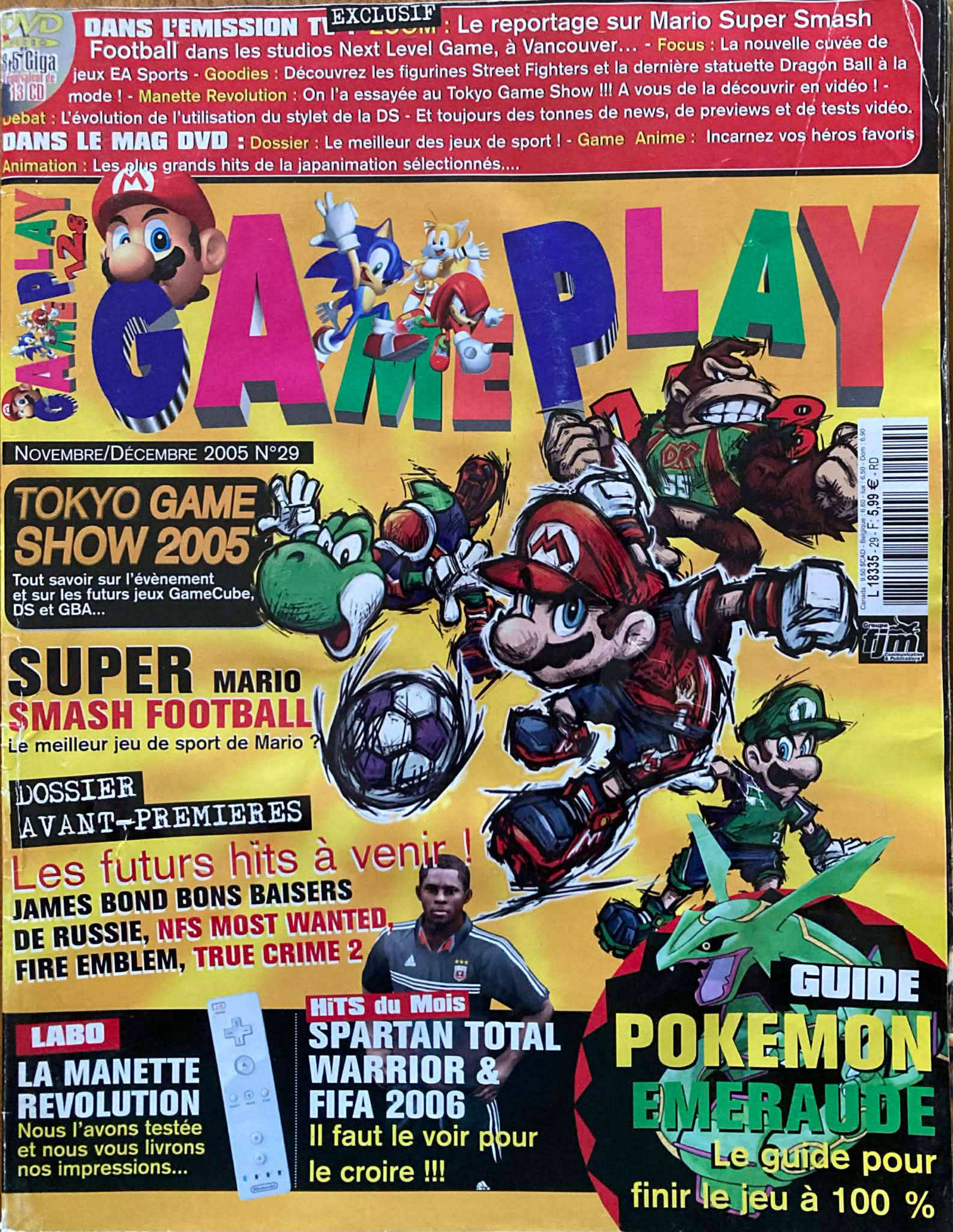Première page de gameplay128 numero29