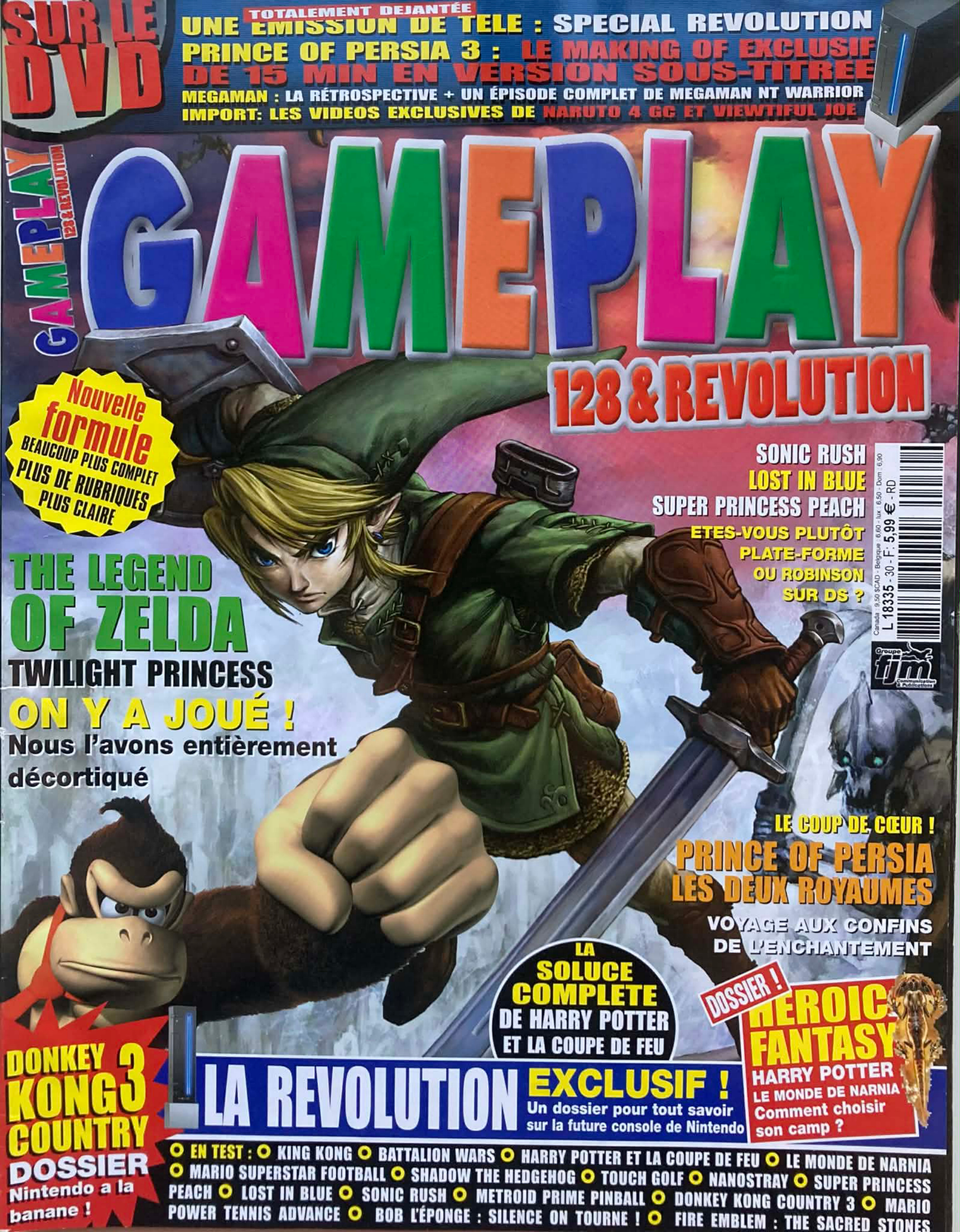 Première page de gameplay128 numero30