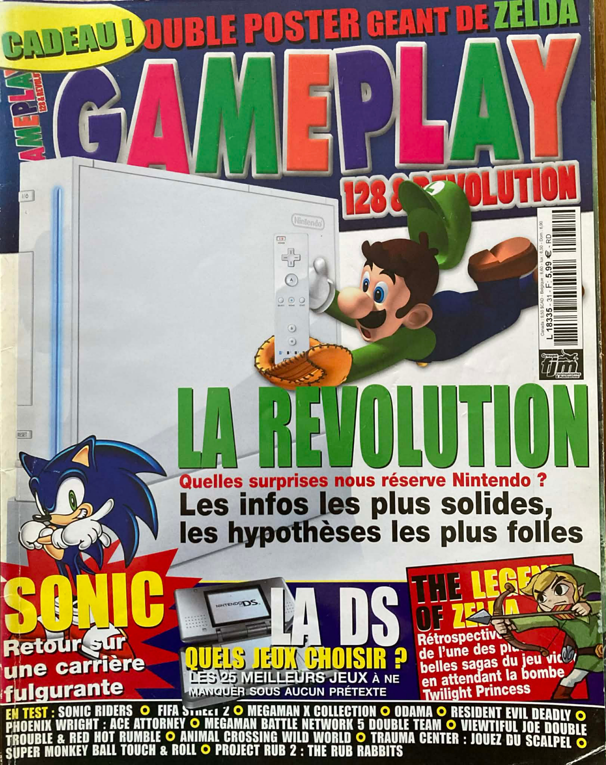 Première page de gameplay128 numero31