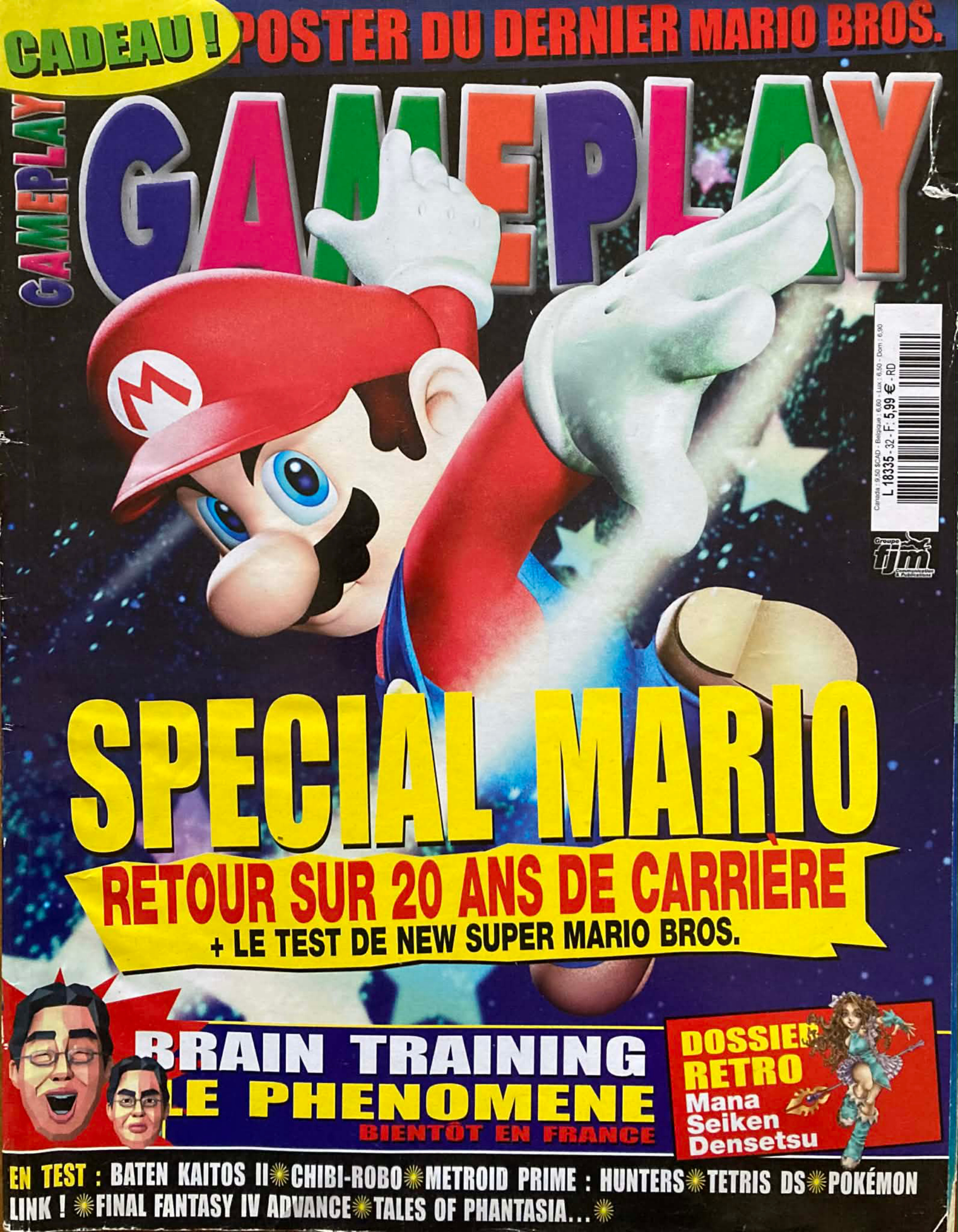 Première page de gameplay128 numero32