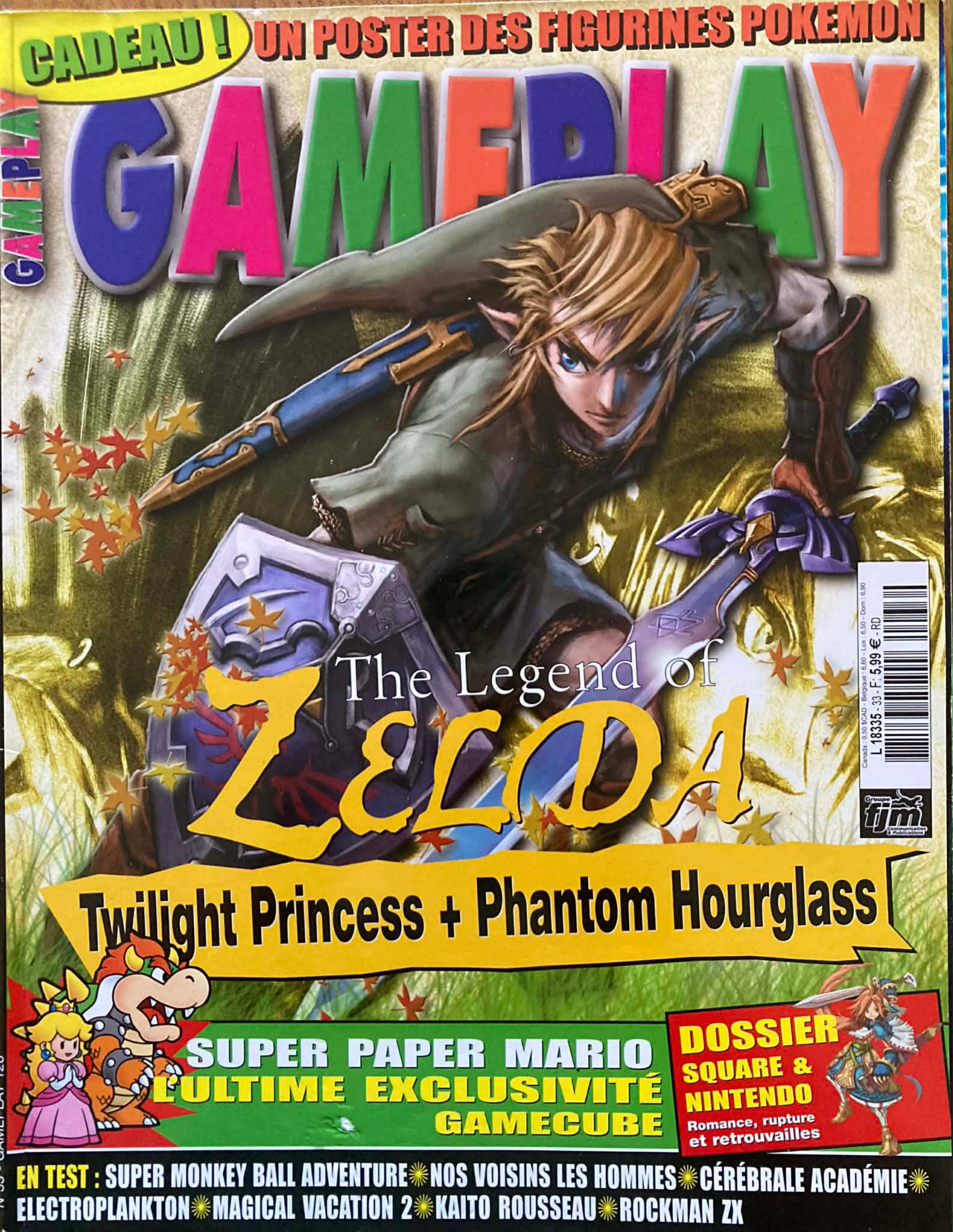 Première page de gameplay128 numero33