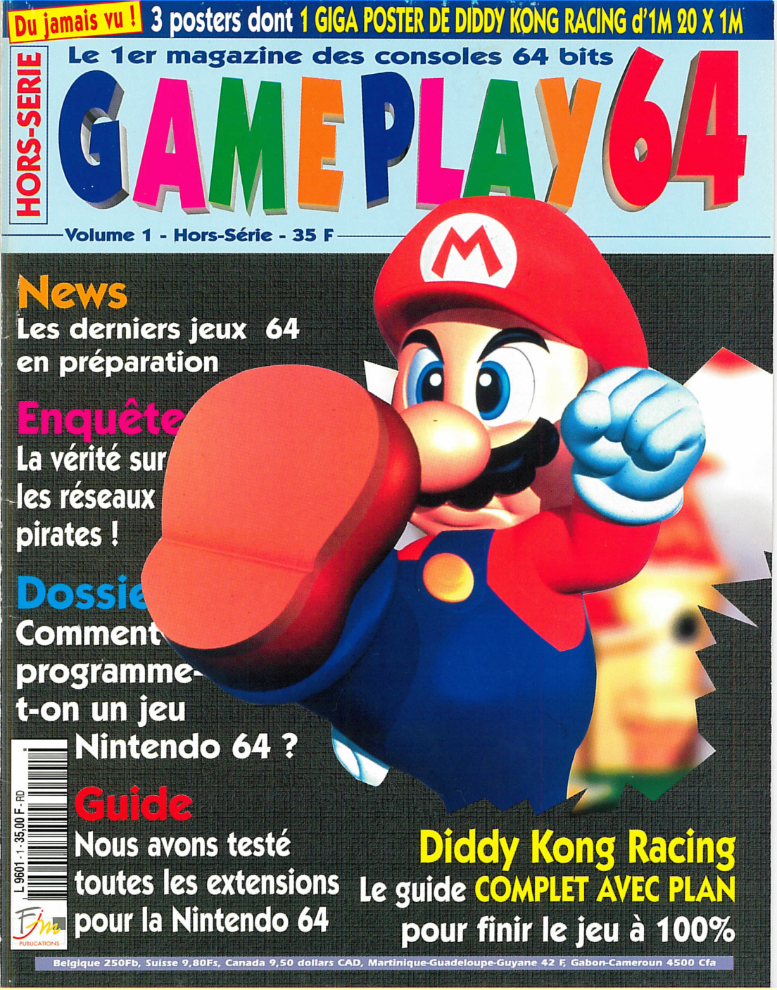Première page de gameplay64 numerohs01
