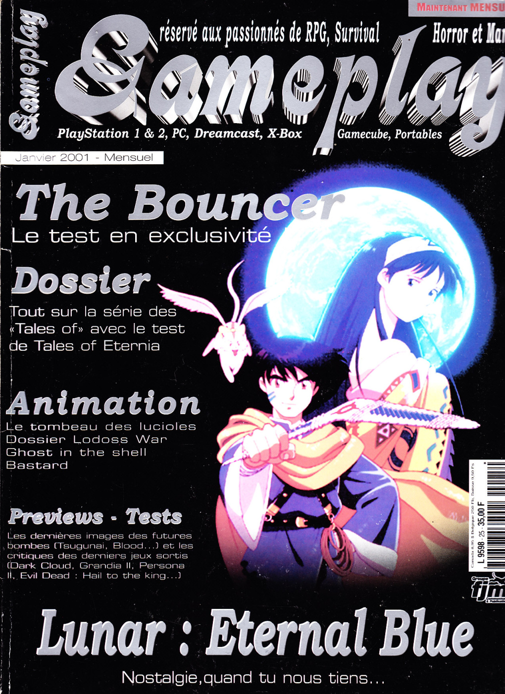 Première page de gameplayrpg numero05