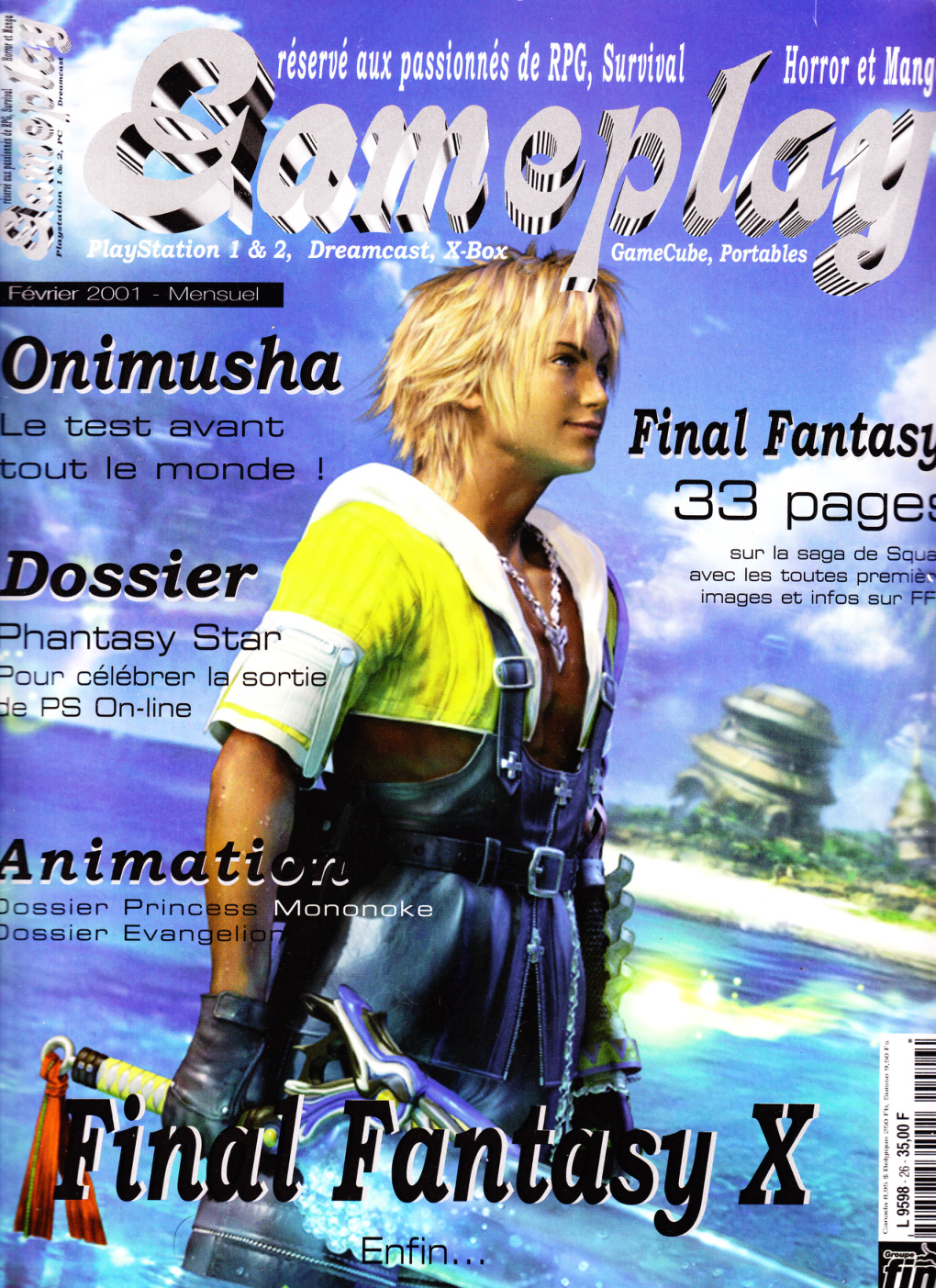 Première page de gameplayrpg numero06