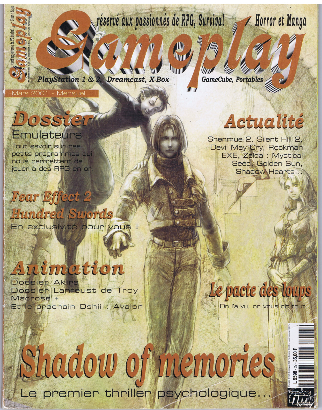 Première page de gameplayrpg numero07