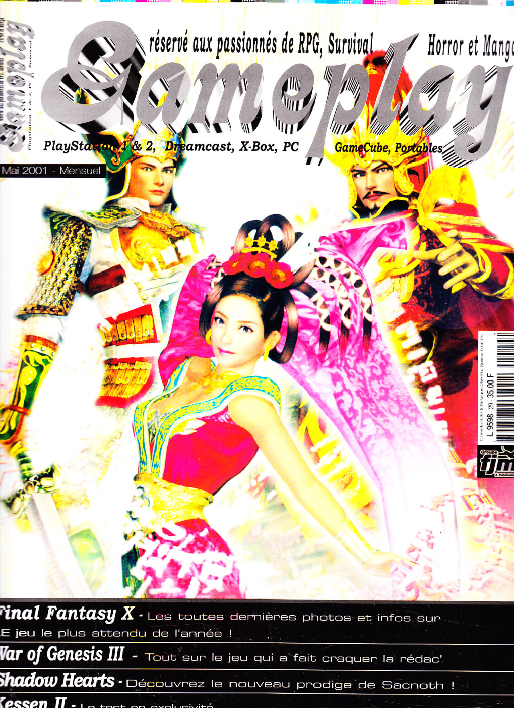Première page de gameplayrpg numero09