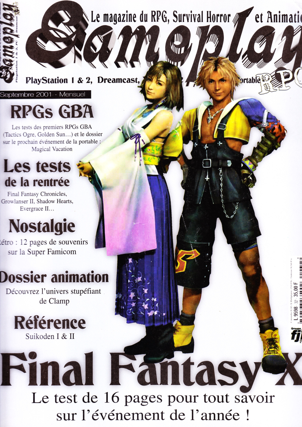 Première page de gameplayrpg numero12