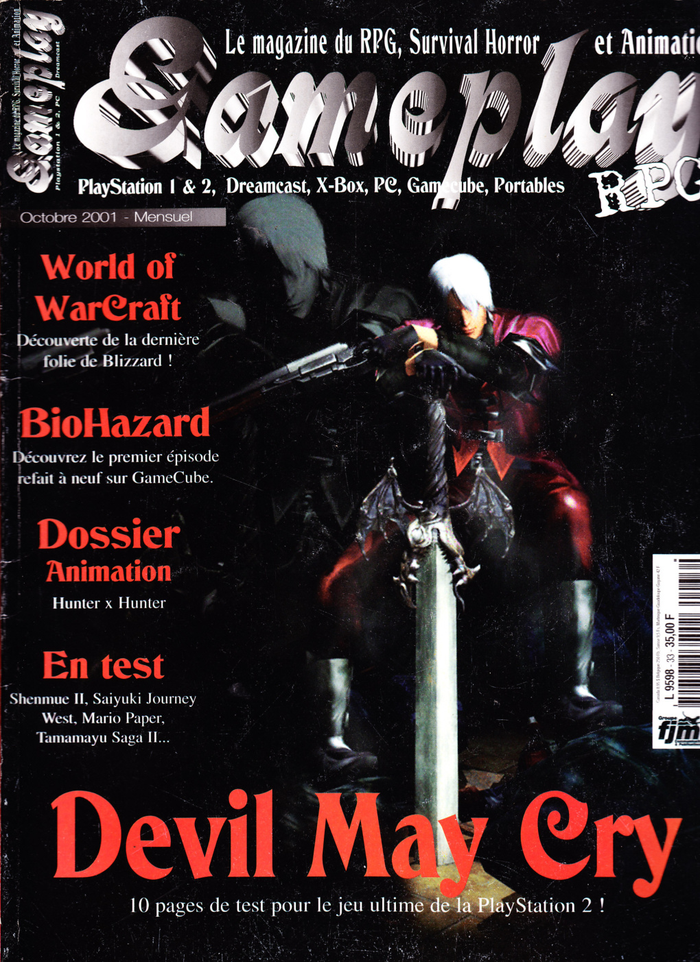 Première page de gameplayrpg numero13