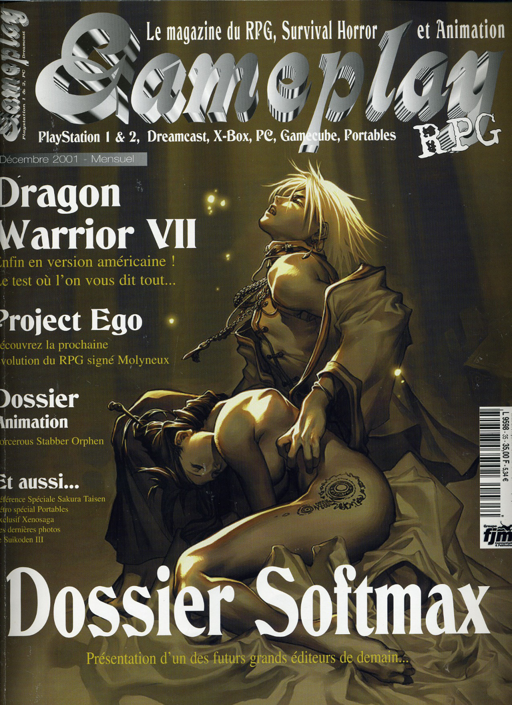 Première page de gameplayrpg numero15