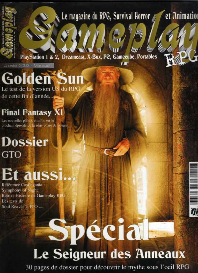 Première page de gameplayrpg numero16