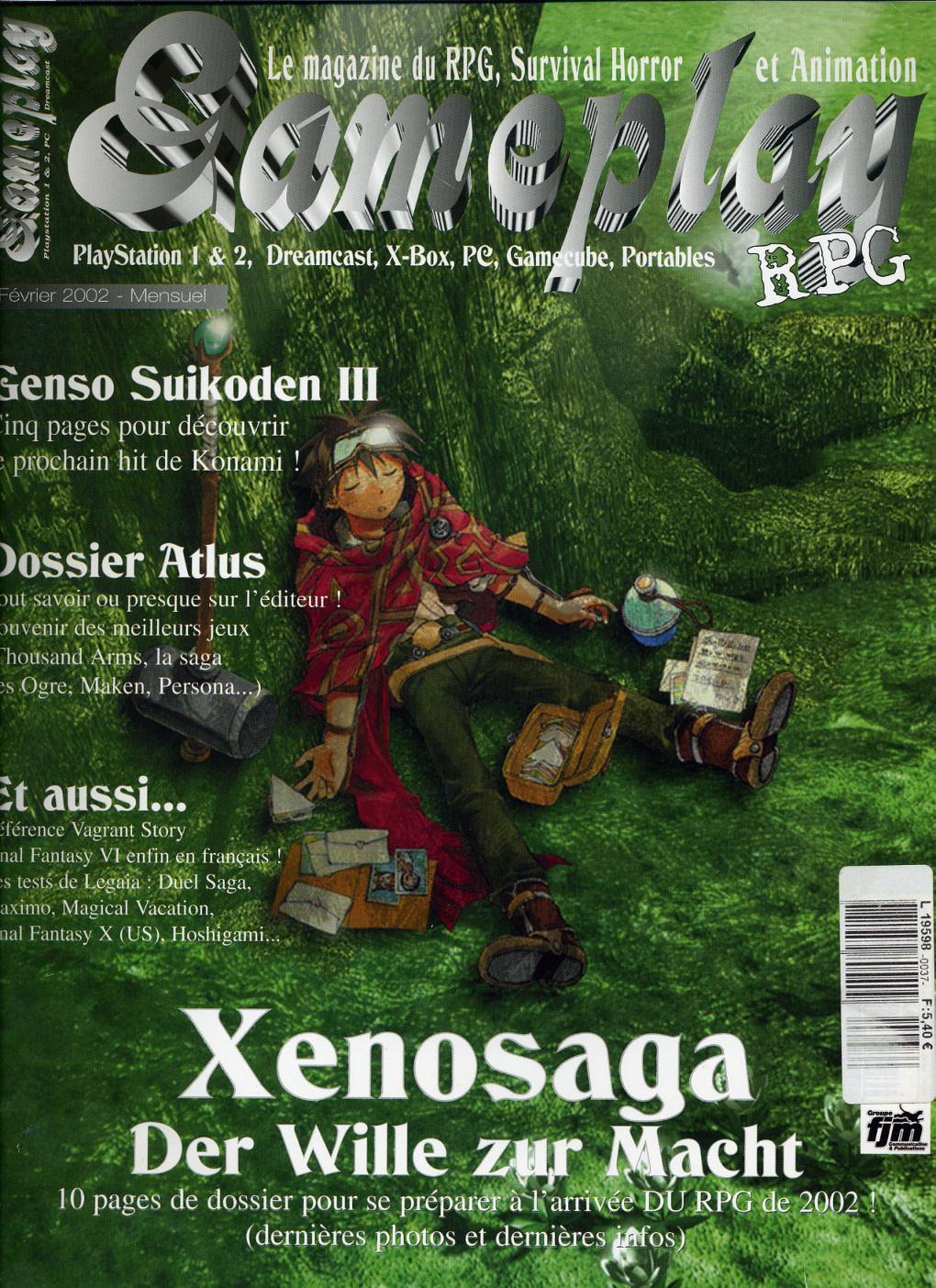 Première page de gameplayrpg numero17