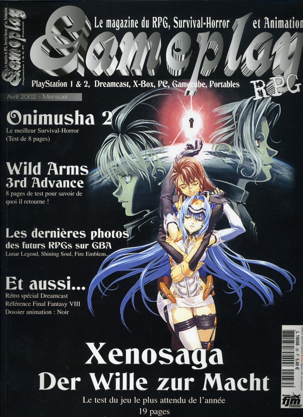 Première page de gameplayrpg numero19