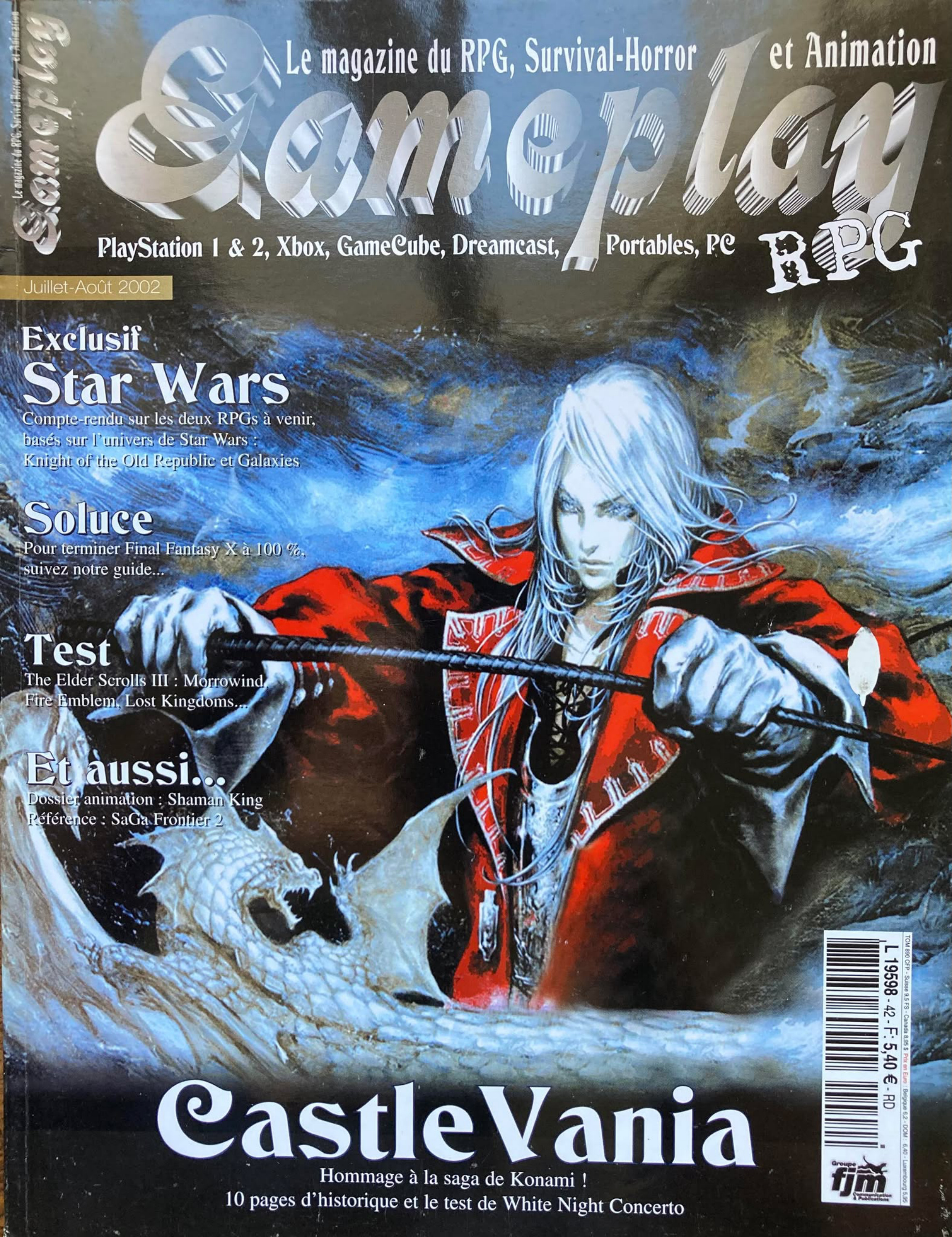 Première page de gameplayrpg numero22