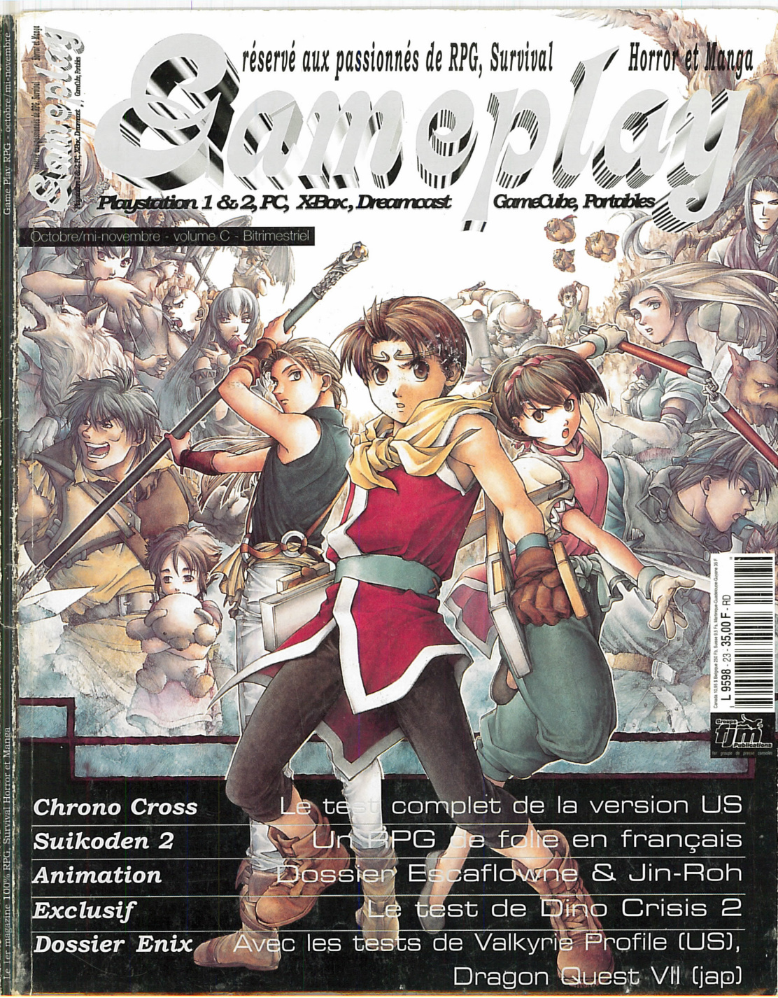 Première page de gameplayrpg numero23