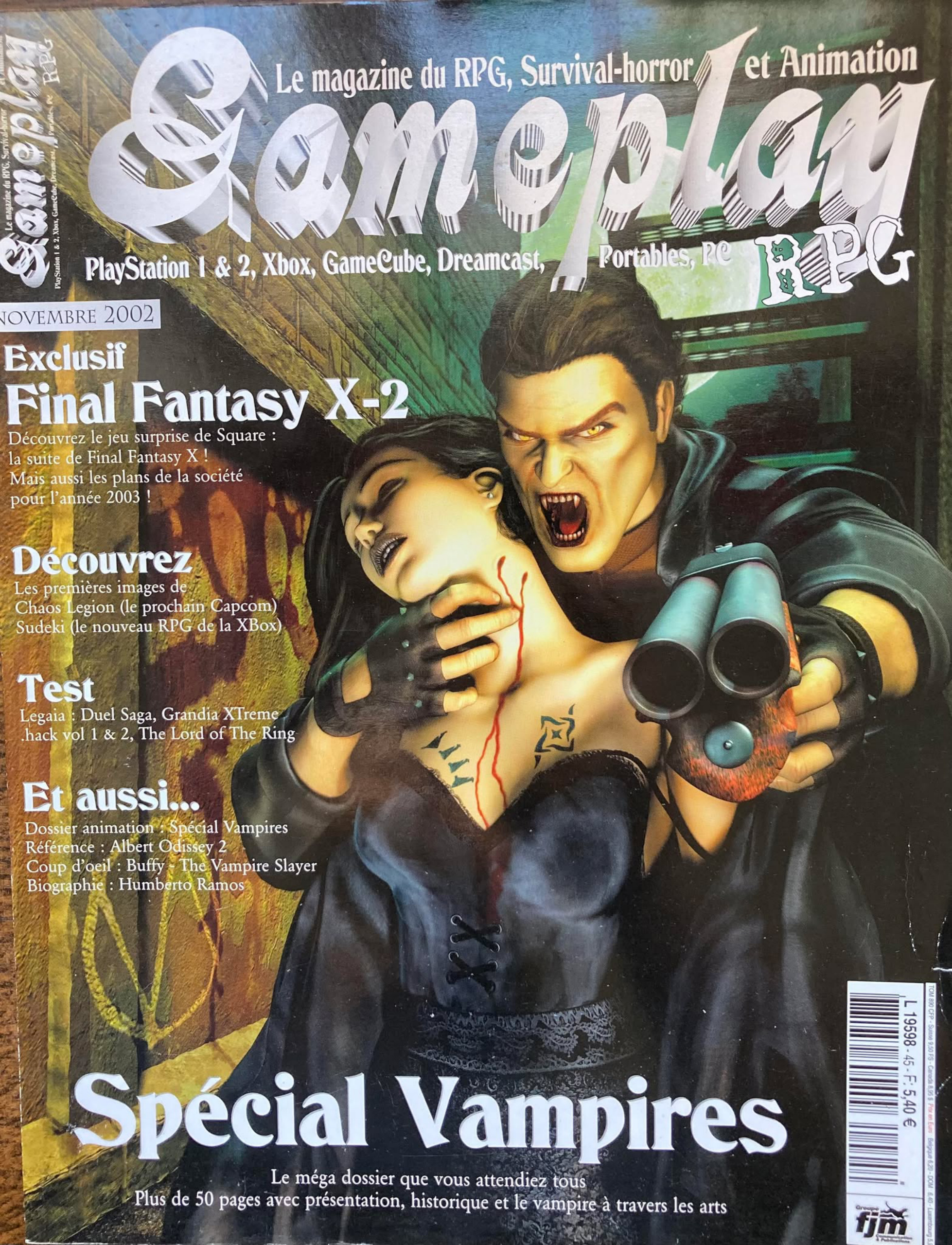 Première page de gameplayrpg numero25