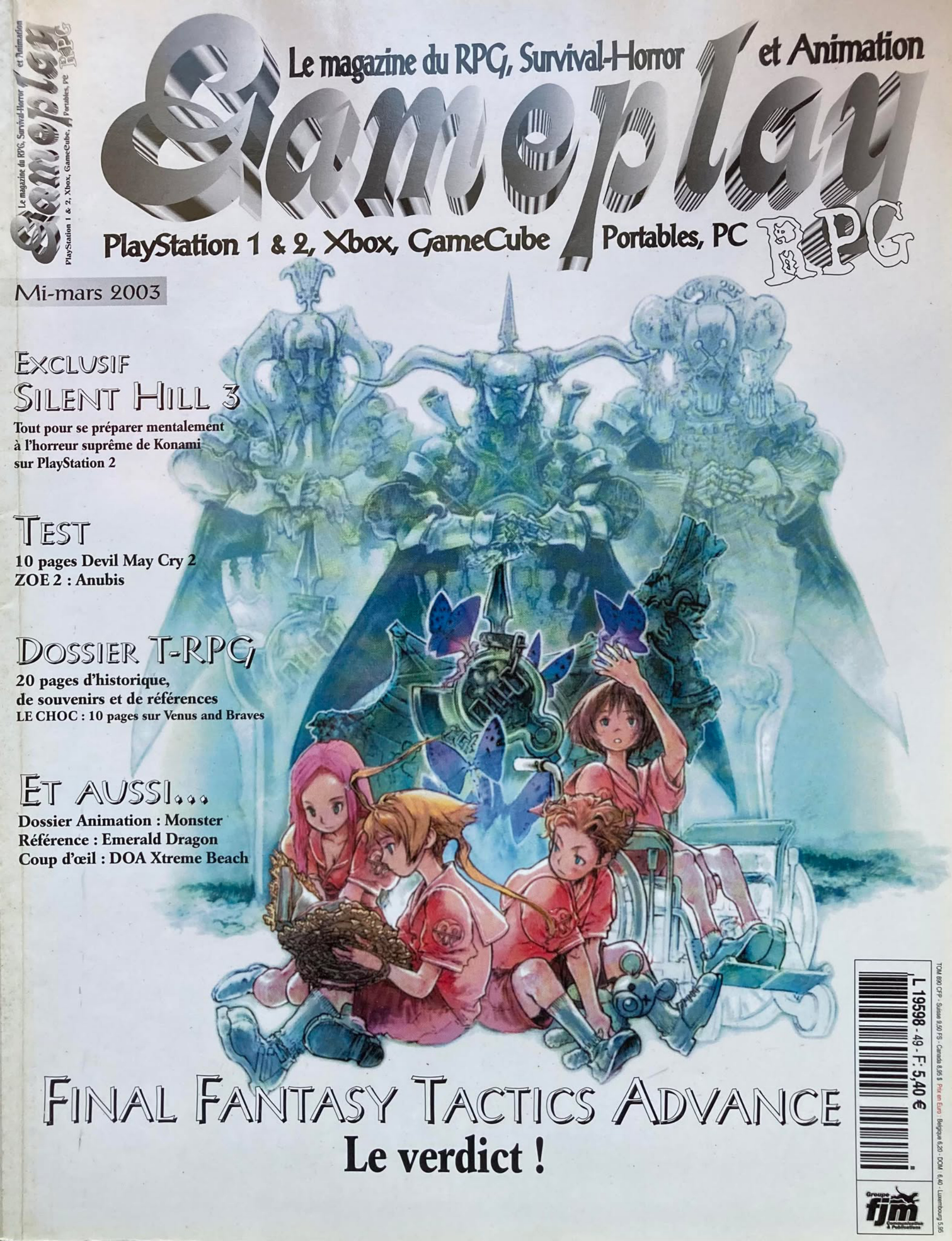 Première page de gameplayrpg numero29