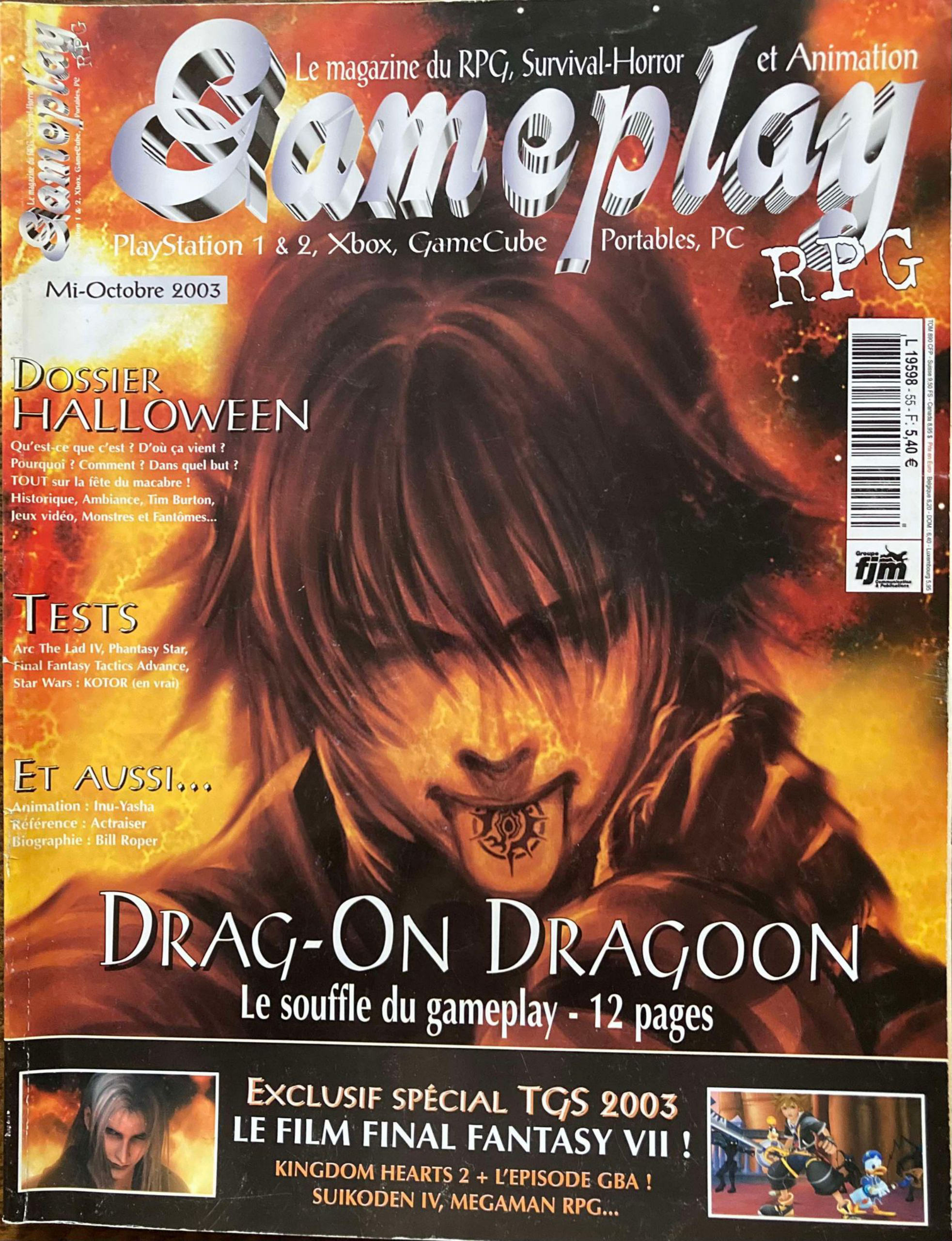 Première page de gameplayrpg numero35