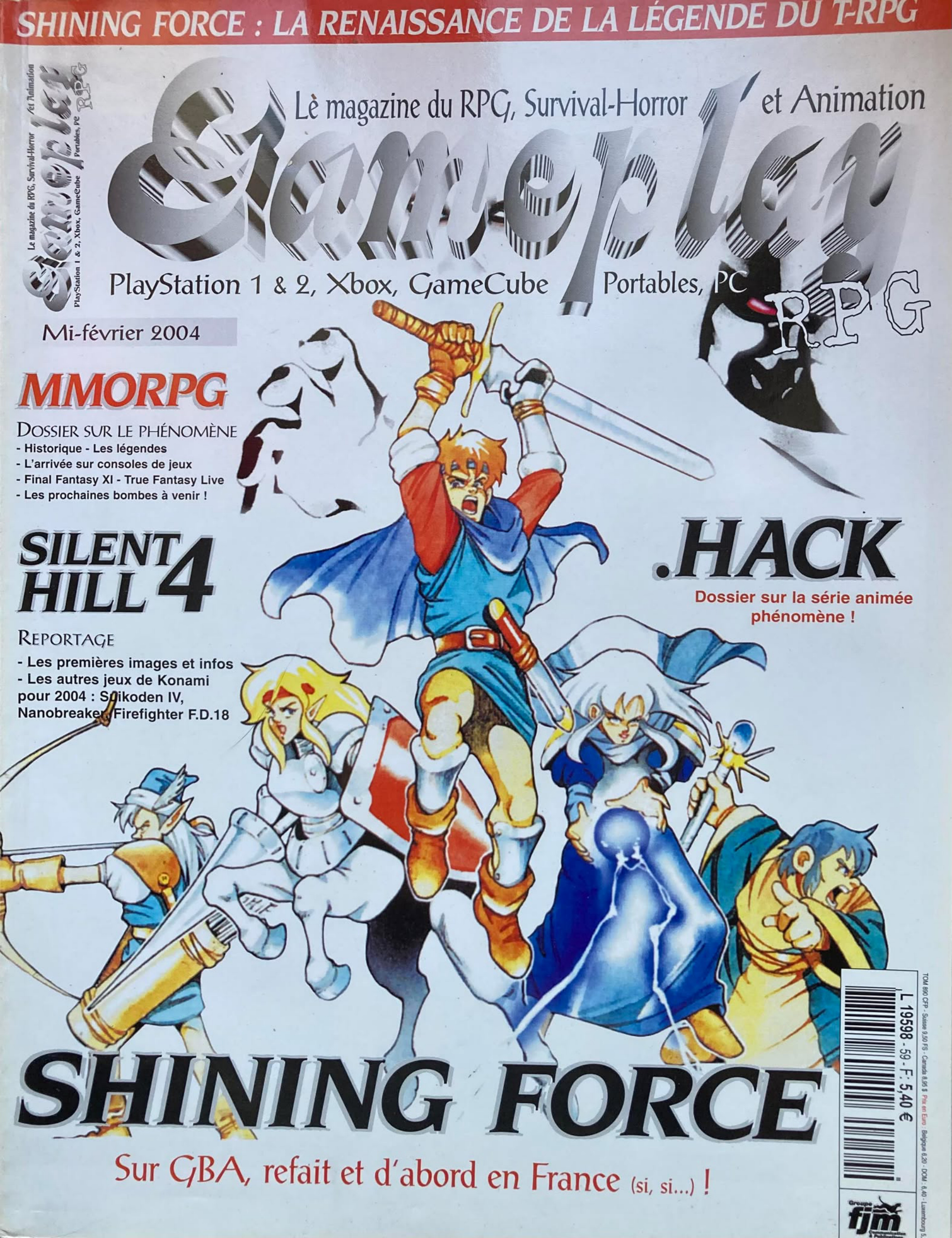 Première page de gameplayrpg numero39